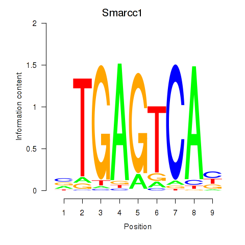 SeqLogo of Smarcc1_Fosl1